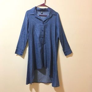 Light Denim Swing Dress - NWOT